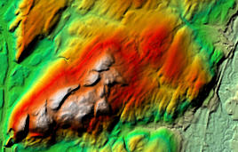 Sleeping Giant Shaded Relief