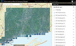 Select to open the Aerial Photo Viewer