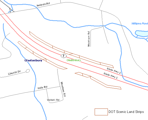 Example of DOT Scenic Land Strips